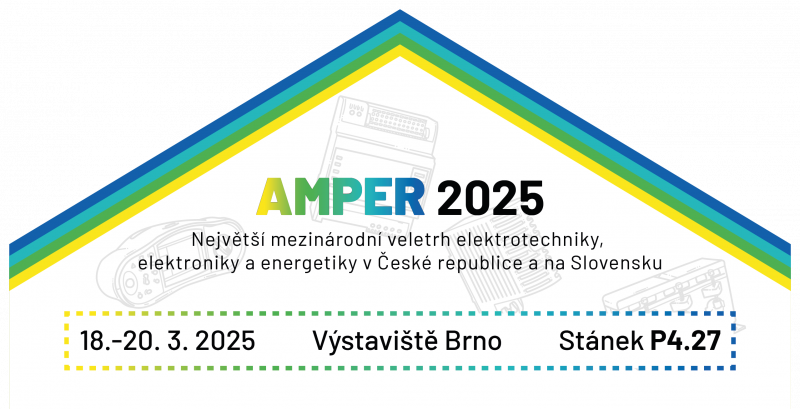 Těšíme se na vás na veletrhu AMPER 2025 - #1