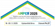 Těšíme se na vás na veletrhu AMPER 2025 - #1