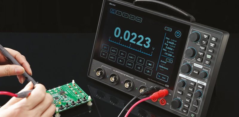 Micsig MHO1 - Prenosné tabletové osciloskopy s multimetrom