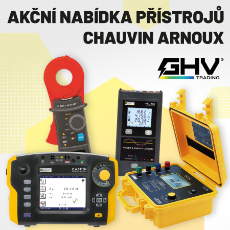 Akciová ponuka meracích prístrojov CHAUVIN ARNOUX do 31.12.2025