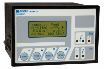 IRDH 575 - strážič izolačného stavu s integrovaným zariadením pre lokalizáciu porúch