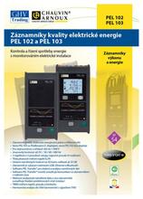 Záznamníky kvality elektrickej energie PEL