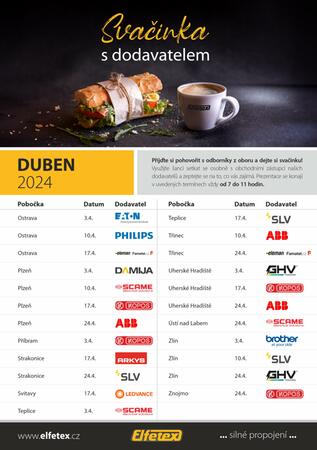 Občerstvenie s dodávateľom Elfetex Zlín - #1