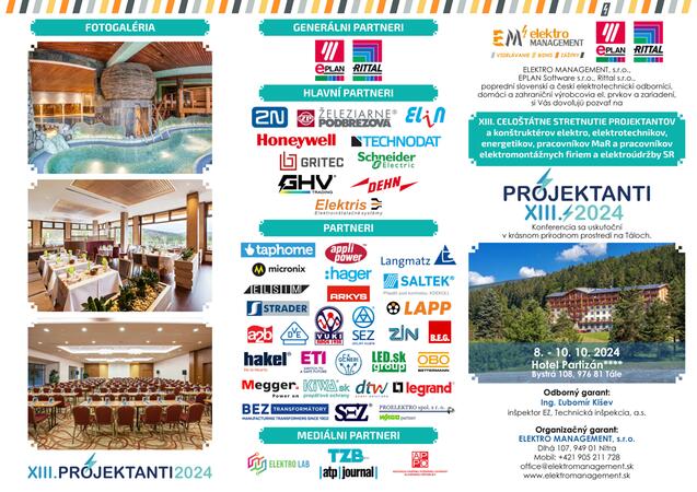 Pozvánka na XIII. Konferenciu Projektanti 2024 s GHV Trading - #1