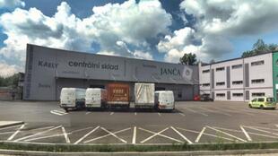 JANČA & EMAS group s.r.o., centrální sklad Ostrava