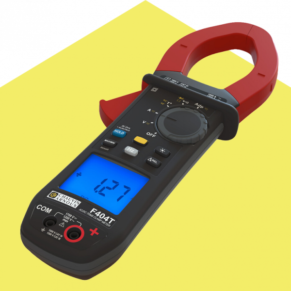 Nový kliešťový multimeter F404T – CHAUVIN ARNOUX