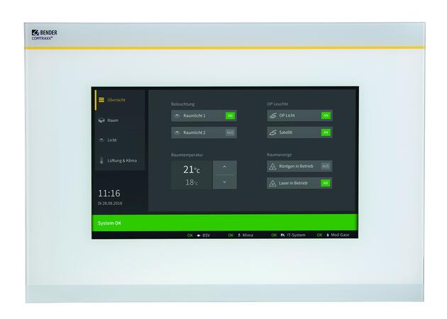CP924 - Univerzálny dotykový kontrolný a signalizačný panel