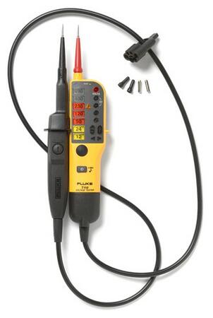 Fluke T110 - Skúšačka napätia s LED, príslušenstvo