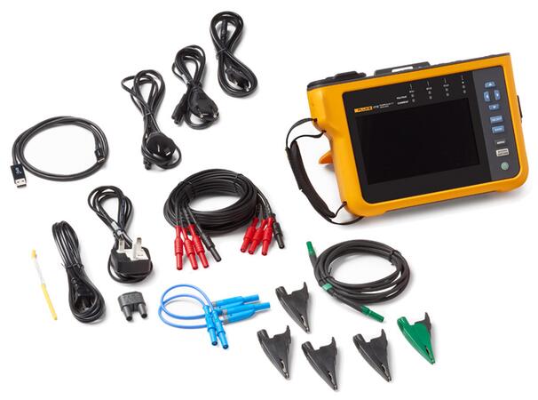 Fluke 1773BASIC - Trojfázový analyzátor kvality energie_obsah dodávky