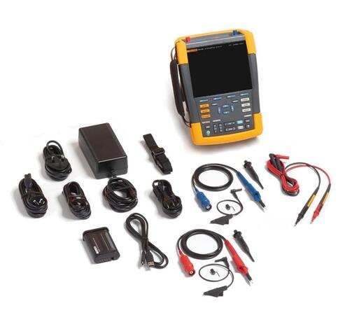 Fluke 190-202-III - prenosný batériový osciloskop Scopemeter s príslušenstvom