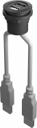USB zásuvka s kabelem RONTRON-R-JUWEL