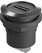 USB Jack RONTRON-RJ-stainless steel