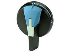 Ovládací páka S0, černá/modrá, polohy I-0 Príslušenstvo odpínače, prepínače