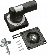 Přepínací páka černá Příslušenství k odpínačům QUADRON