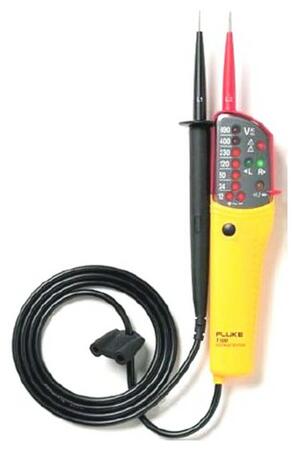 Fluke T100 - Skúšačka napätia s LCD