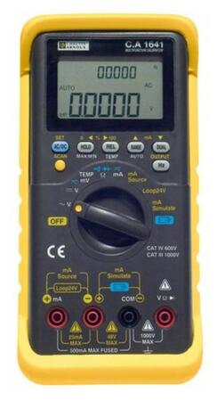 C.A 1641 - Procesný kalibrátor a multimeter