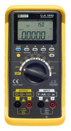 C.A 1643 - Procesný kalibrátor a multimeter