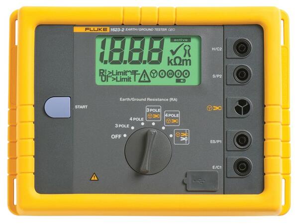 Fluke 1623-2 - Digitálny merač uzemnenia