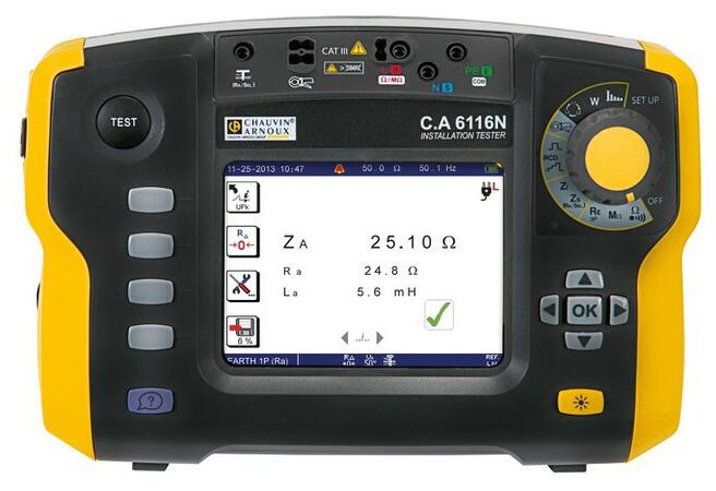 C.A 6116N - Tester inštalácií