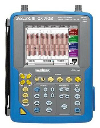 OX7102 - Dvojkanálový prenosný osciloskop, 100 MHz