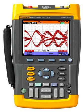 Fluke 215C - Scopemeter (prenosný batériový  osciloskop)