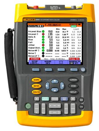 Fluke 225C -Scopemeter (prenosný batériový osciloskop)