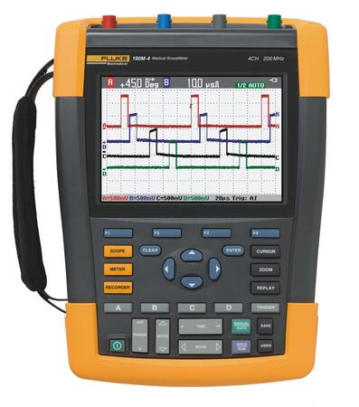 Fluke 190-204 - Scopemeter (prenosný batériový osciloskop)