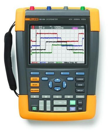 Fluke 190-504 - Scopemeter (prenosný batériový osciloskop)