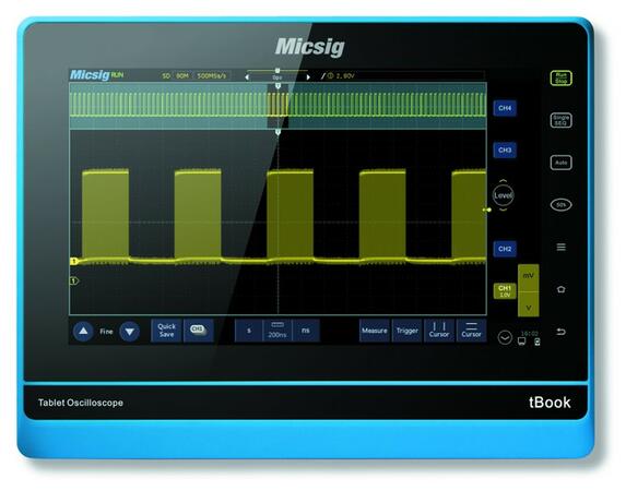 Micsig TOxxx - Scopemeter (prenosný batériový osciloskop)