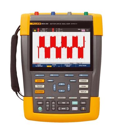 Fluke MDA-550-III-Analyzátor motorových pohonov 1