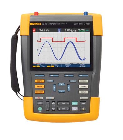 Fluke 190-202-III - prenosný batériový osciloskop Scopemeter 1
