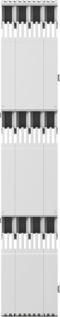 01434 - Predný kryt 185 mm systému, šírka 100 mm