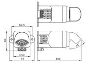 Rozmery ventilátor 01925.0-01 na panel