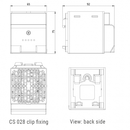 CS 028 - Malé výhrevné teleso s ventilátorom - #2