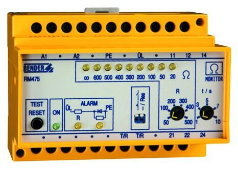 RM475 - Monitor odporu smyčky a prepojenia PE vodičov