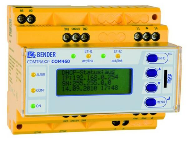 COM460IP - Prevodník rozhraní BMS - ModBus/TCP