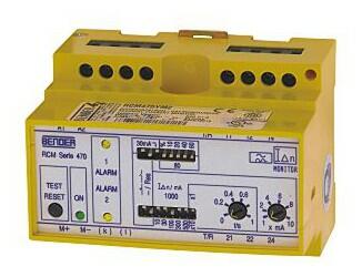 RCM 475YM2 - Monitor reziduálnych prúdov