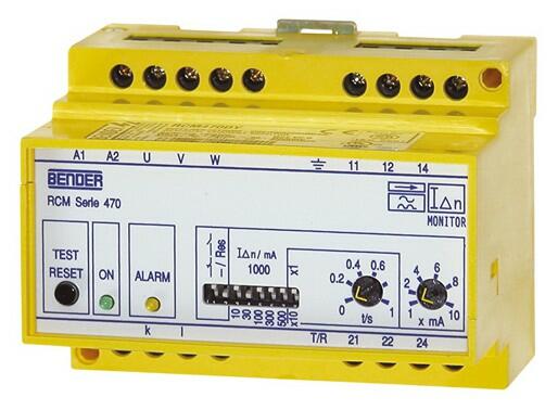 RCM 470DY - Monitor reziduálnych prúdov