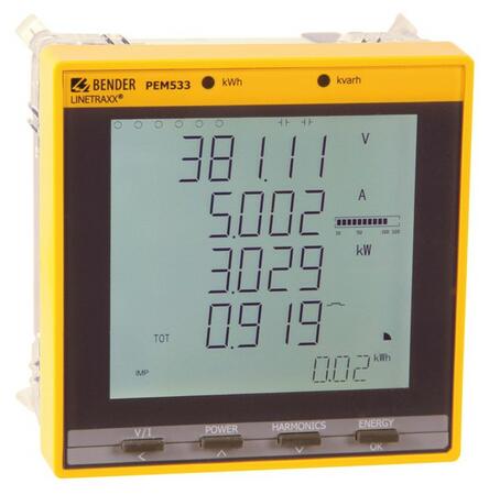 PEM533 - Multimeter a analyzátor kvality siete