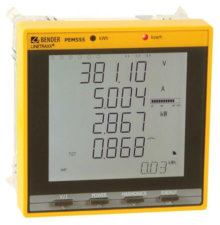 PEM555 - Multimeter a analyzátor kvality siete