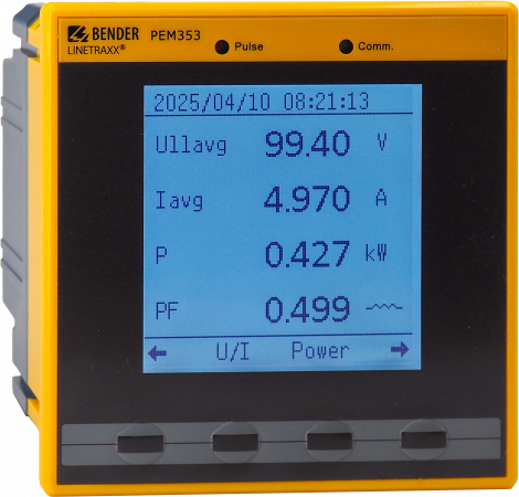 PEM353-P - Digitálny panelový multimeter a analyzátor siete - #1