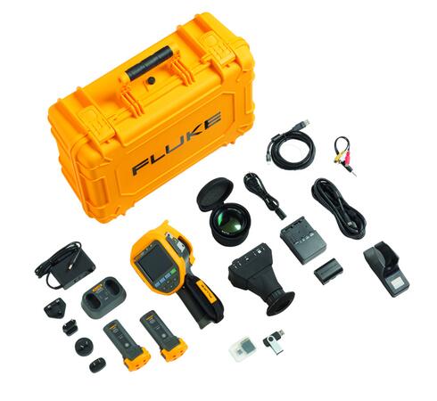  Fluke Ti450 SF6 -  - Termokamera a detektor plynu - obsah dodávky