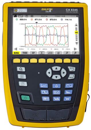 C.A 8345 - Trojfázový analyzátor elektrických sietí