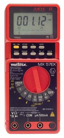 MX57Ex - Odolný multimeter