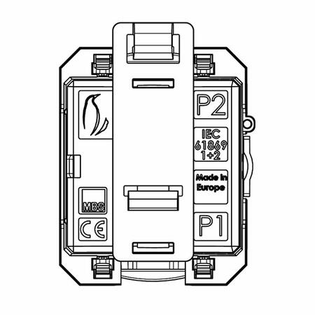 KBR 18L - Merací transformátor prúdu s rozoberateľným jadrom, na izolovaný kábel - #3