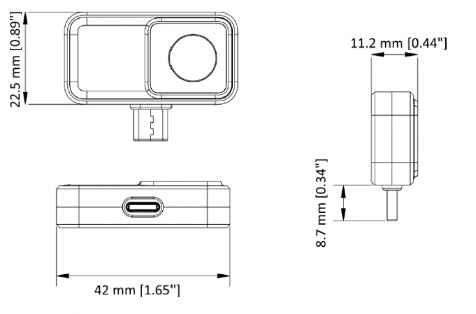 MINI2 - Termokamera pre mobilný telefón - #1