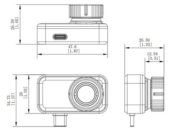 MINI3 - Termokamera pre mobilný telefón - #3
