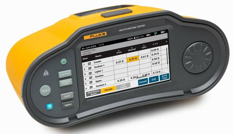 Fluke 1673 FC - Tester elektrických instalací