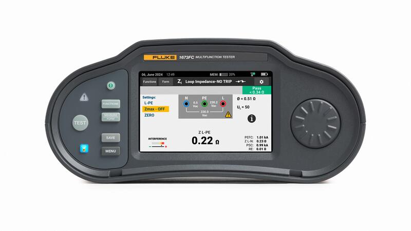 Fluke 1673 FC - Tester elektrických instalací - #1