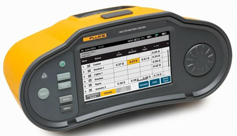 Fluke 1672 - Tester elektrických instalací